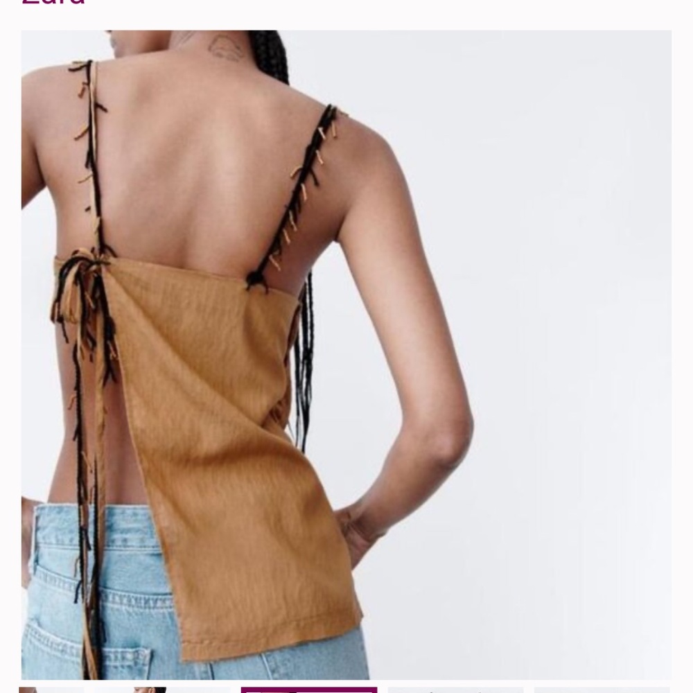 Zara Top| summer top